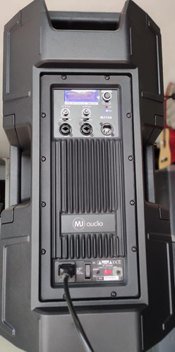 Caixa Mj Audio Mj12as De 1000w Com Bluetooth 110v/220v