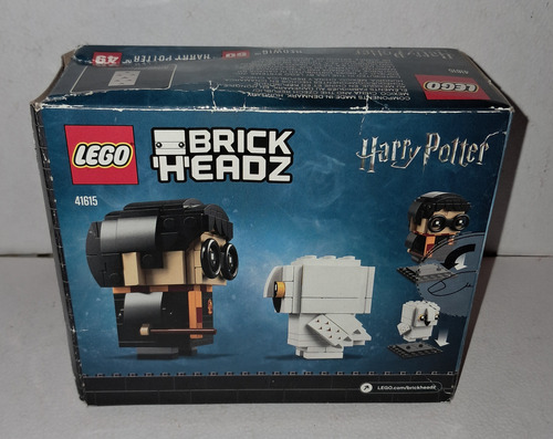 Lego Harry Potter & Hedwig Brick Headz 41615 180 Harry Potter (Usado)