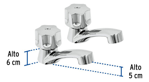 24 Pzas Juego Llaves Individuales Lavabo, Abs, Hexagonal, Ba
