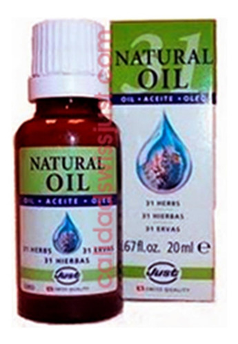 Oleo 31 Swiss Just 20 Ml.+ Antifaz Para Dormir Aromaterapia
