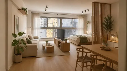 Departamento De Un Ambiente Amplio Divisible Hasta 3 Ambientes Con Amenities- Retiro