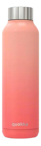 Botella Térmica Quokka Solid 630ml Color Peach