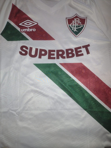 Camisa Fluminense Umbro 2024 Branca #14 - M (Usado)