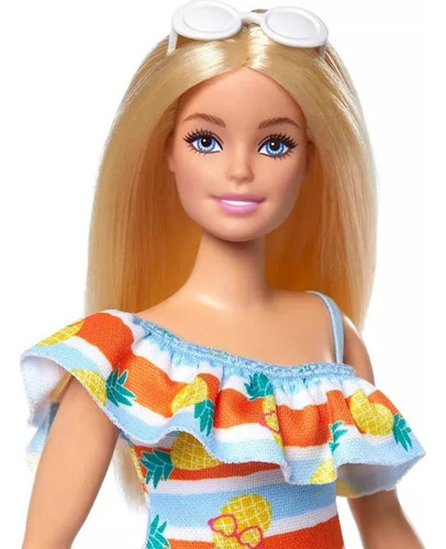 Muñeca Barbie The Ocean Rubia Plásticos Reciclados Mattel