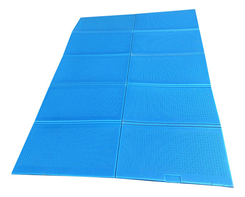 Cojín De Asiento Plegable Para Exteriores, Práctico Azul