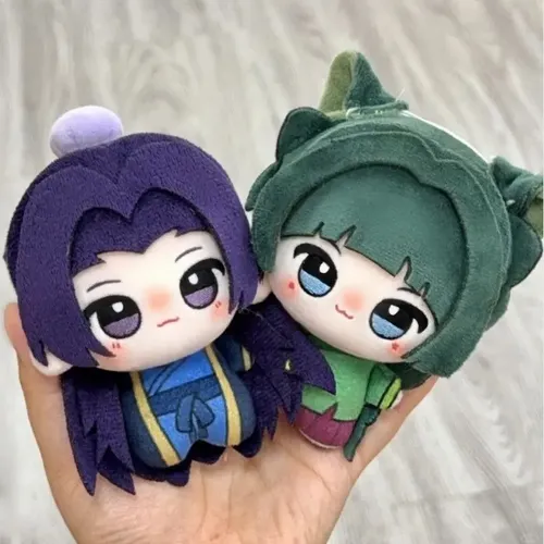 Peluche Porte-clés Maomao 10 Cm – Personnage Anime, Coton PP, Doux, Pendentif Sac à Dos Ou Décoration, Cadeau Fan Noël/anniversaire