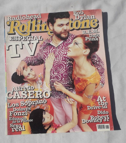 Revista Antigua * Rolling Stone * N° 39 Tapa Alfredo Casero