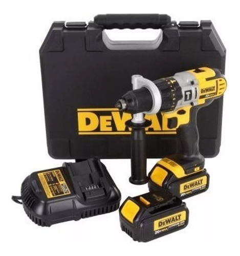 Taladro Atornillador Litio 13mm 20v Dewalt Dcd985l2 Pintumm