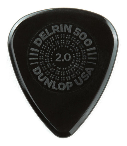 Pack Uñetas Dunlop Delrin 500 Prime Grip 2.0mm