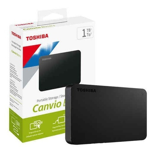 Disco Duro Toshiba Canvio Basic Externo Portátil 1tb