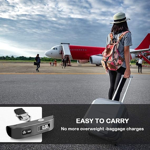Báscula De Equipaje Travel Inspira, Bolsa Digital Portátil P