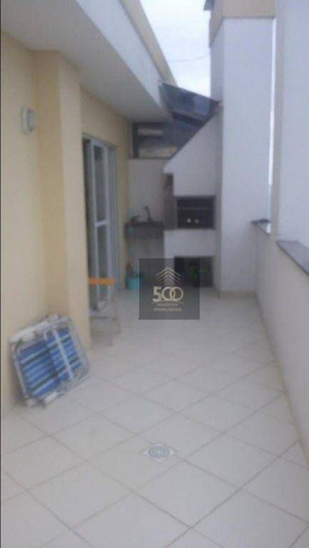Imagem 5 de 20 de Cobertura À Venda, 127 M² Por R$ 532.000,00 - Barreiros - São José/sc - Co0051