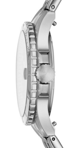 Reloj Para Dama Fb-01 Fossil Es4744 Color Plateado De Acero