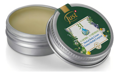 Crema Herbal Óleo 31 Swiss Just 10g Activa Energiza