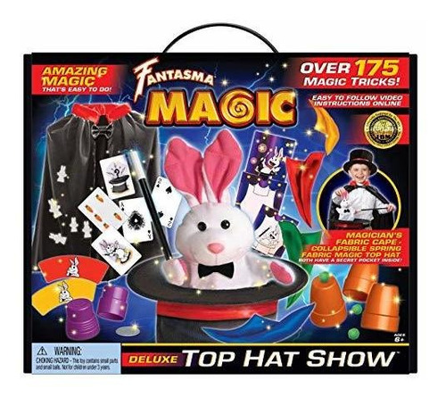 Kits De Magia Fantasma Deluxe Top Hat Show Magic Set Con Más