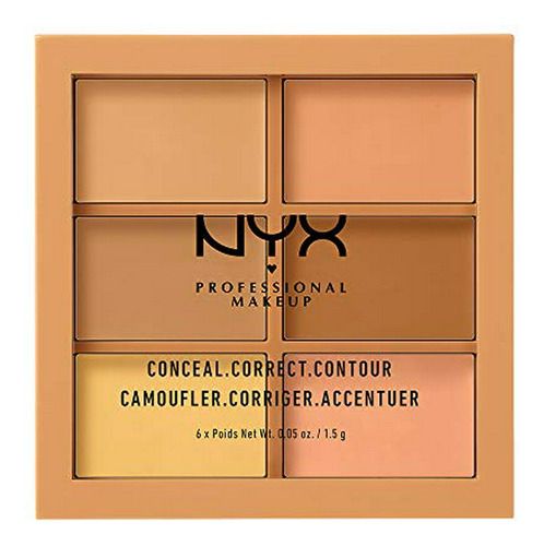 Nyx Cosmetics Conceal, Correcta, Contorno Paleta 3cp02 - Med