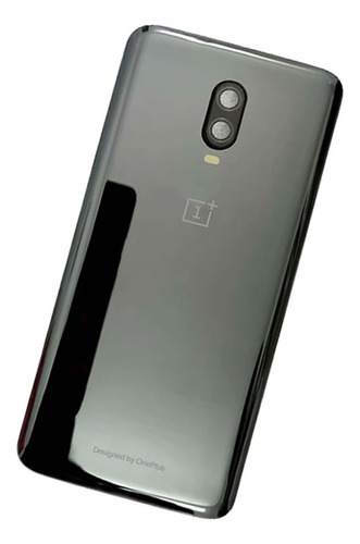 Oneplus 6t - Tapa De Vidrio Trasera Color Black Mirror