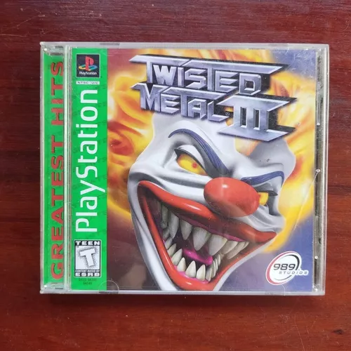 Twisted Metal 3 Original Americano Completo Ps1 Playstation - Desconto no  Preço
