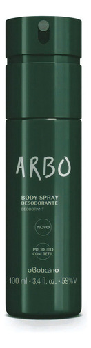 Body Splash Spray Deo Arbo 100 Ml - O Boticário