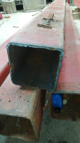 Tubo Estructural 220x220 7mm A 5 Metros Usados