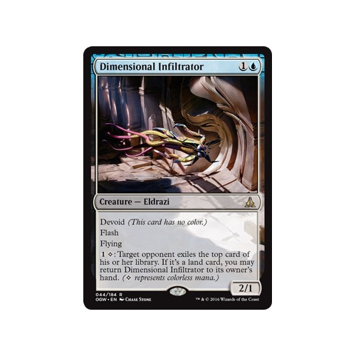 Mtg Magic Dimensional Infiltrator - Infiltrador Dimensional