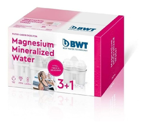 Bwt Magnesium Gourmet L0814334 Cartuchos De Filtro De Agua (