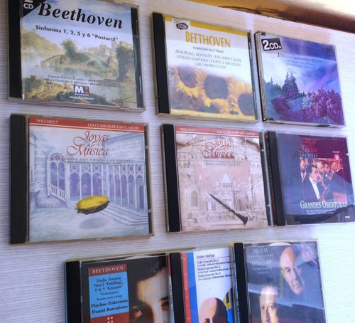 Lote 6 Cd Musica Clasica + 5 De Regalo (Usado)