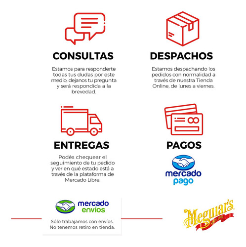 Imagen 4 de 4 de Abrillantador Color X P/meguiars #1023 Meguiars