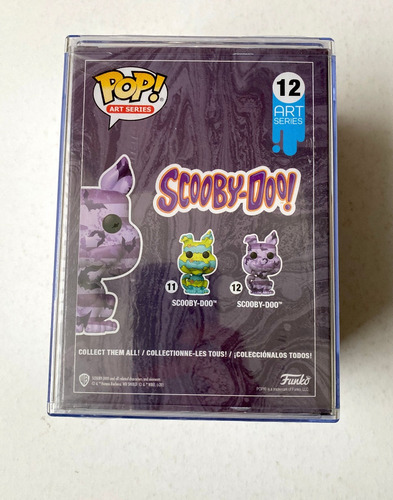 Funko Pop Scooby Doo Art 12 Exclusivo Protector Premium Stac