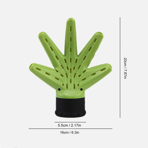 Difusor Para Secador De Pelo Con Interior Ondulado De 5 Cm D