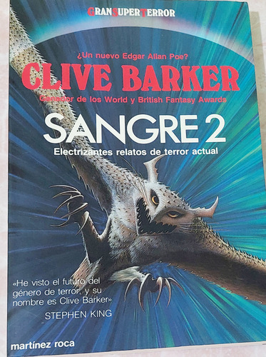 Gran Super Terror Sangre 2 Clive Barker