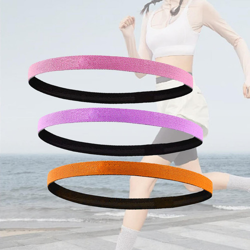 3 Uds Diademas Deportivas Elásticas Bandas Elásticas Para