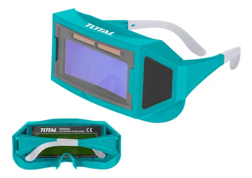 Lentes Gafas De Soldar Fotosensible Total Tsp9405 Color Turquesa Lisa