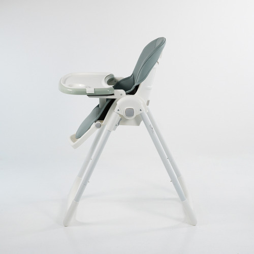 Silla De Comer Bebe Alturas Posiciones Reclinable Con Ruedas 3028 Con Ruedas Verde