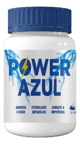 Power Azul 30 Comp. 100% Natural