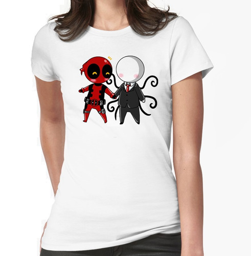 Camiseta Dama Y Caballero Lindos Estilos Deadpool Comics Dc