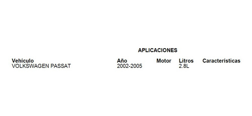 Válvula Pcv Ventilación Cárter Del Motor Passat 2005 2.8l