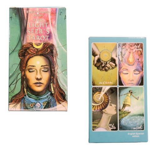 The Light Seer's Tarot O El Tarot Del Vidente De Luz 11*6cm 