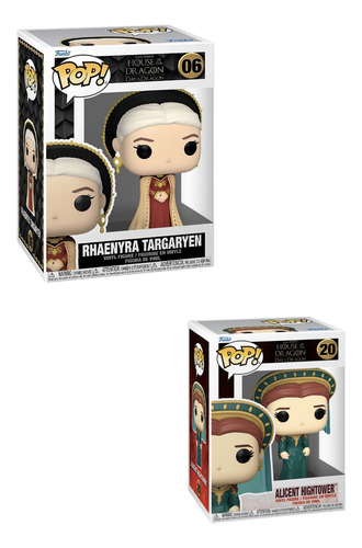 Funko Pop! La Casa Del Dragon Rhaenyra Y Alicent 2 Pack