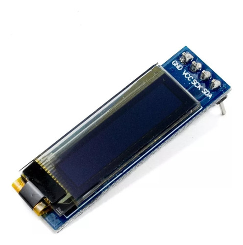 Display Pantalla Oled 128x32 0.91 Inch - I2c Para Arduino Azul