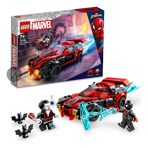 Lego 76244 Miles Morales Vs Morbius 220 Pzs Spiderman Marvel