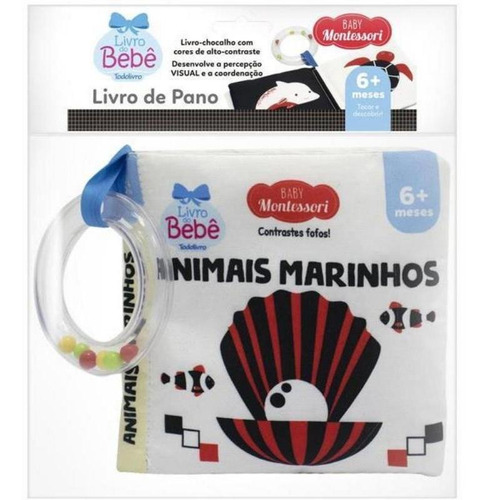 Baby Montessori - Contrastes Fofos! Animais Marinhos