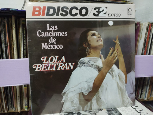 Lola Beltrán 32 Exitos Vinilo Lp Acetato Vinyl Disco