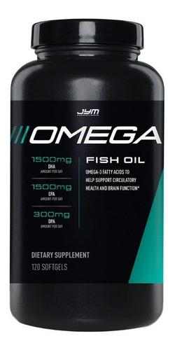 Jym Omega Fish Oil 120 Cápsulas - Unidad a $2849
