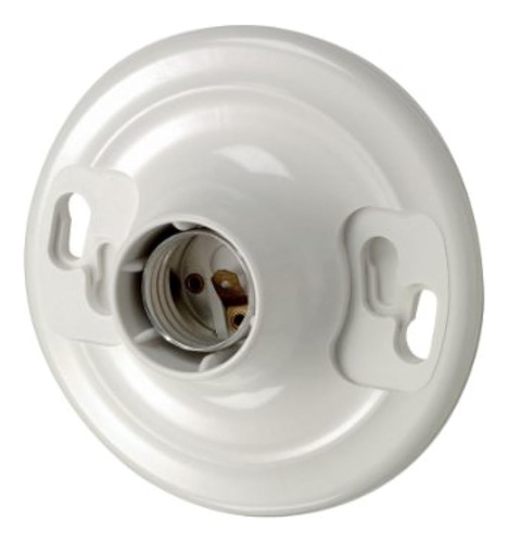 Leviton 8829cw1 Onepiece Urea Outlet Box Montaje Portalámpar