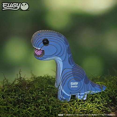 Rompecabezas 3d De Dinosaurio Eugy Brontosaurus, Rompecabeza