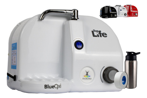 Purificador Blueoxi S/ Gelar, Alcaliniza, Ioniza E C/ Ozônio Cor Branco 127v
