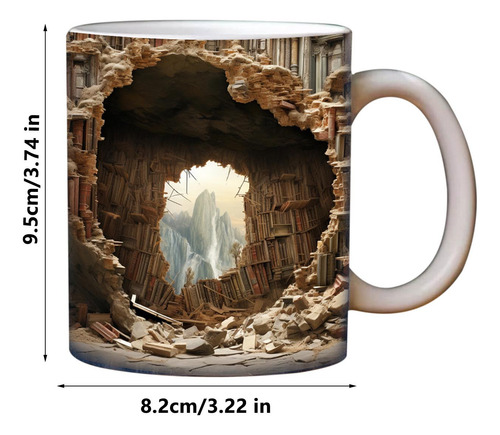 Tazas De Cerámica 3d Creatives Space Librería Study With 600