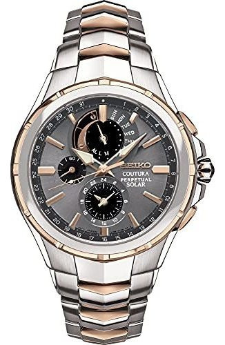 Reloj Seiko Solar Para Hombre Ssc788   Con Correa En Acero