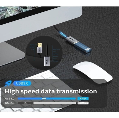 Cable Extensor Usb 3.0 Netcom De 5 Metros